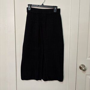 Everlane - Knit Skirt - Black